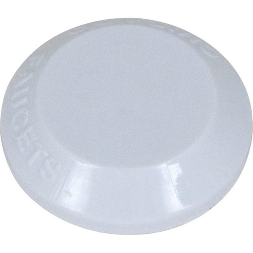 BUTTON PLAIN WHITE NO LTRS