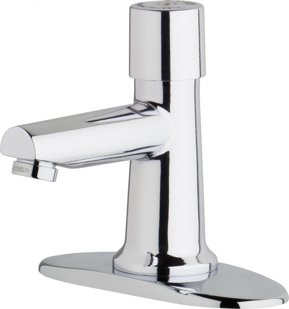 LAV FAUCET, MANUAL METERING