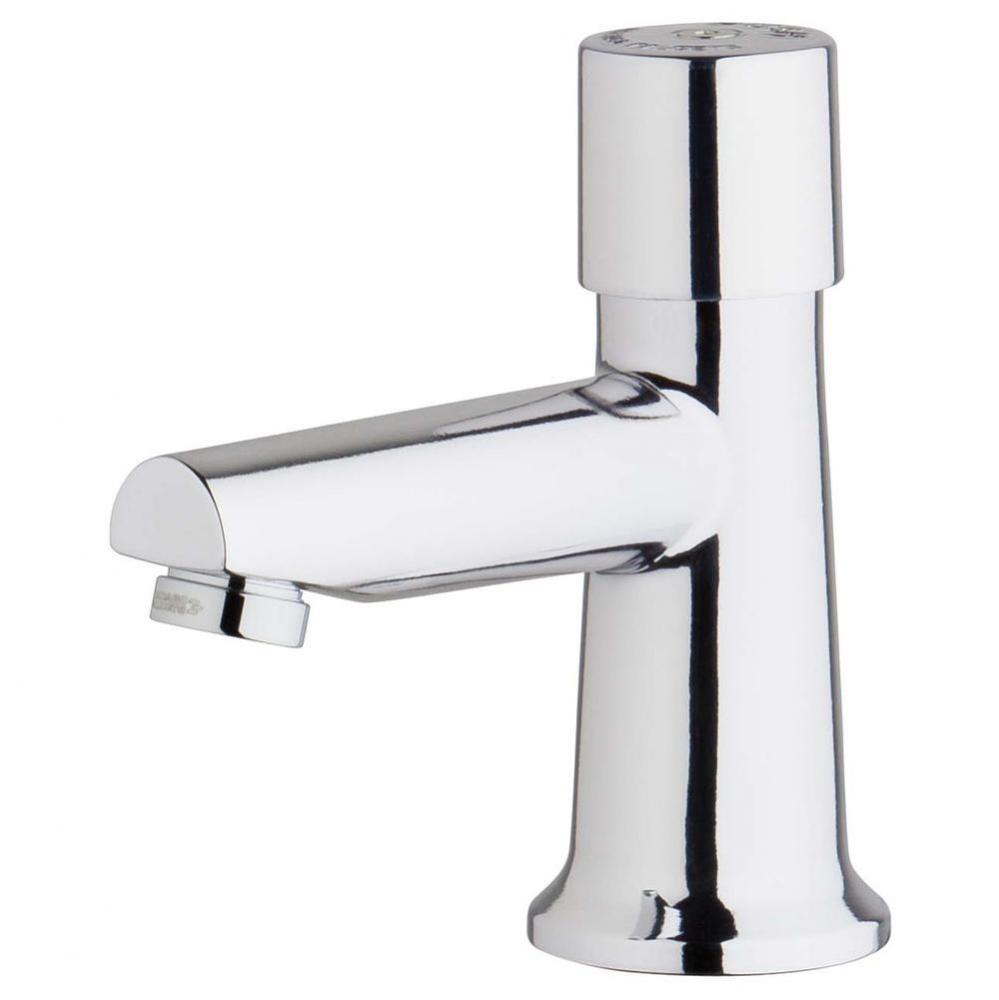 LAV FAUCET, MANUAL METERING