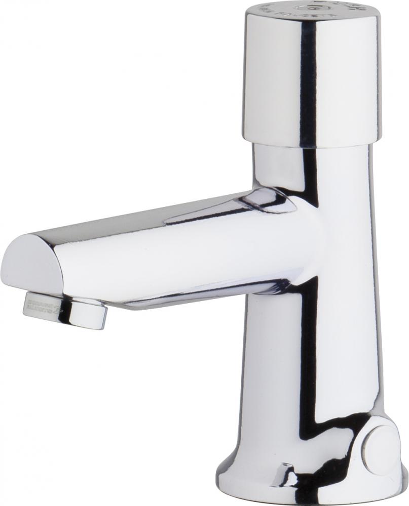 LAV FAUCET, MANUAL METERING