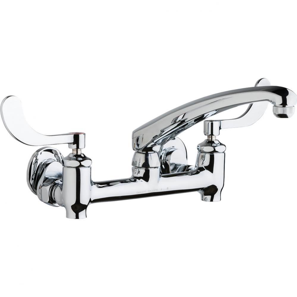 SINK FAUCET, 8&apos;&apos; WALL W/ STOPS