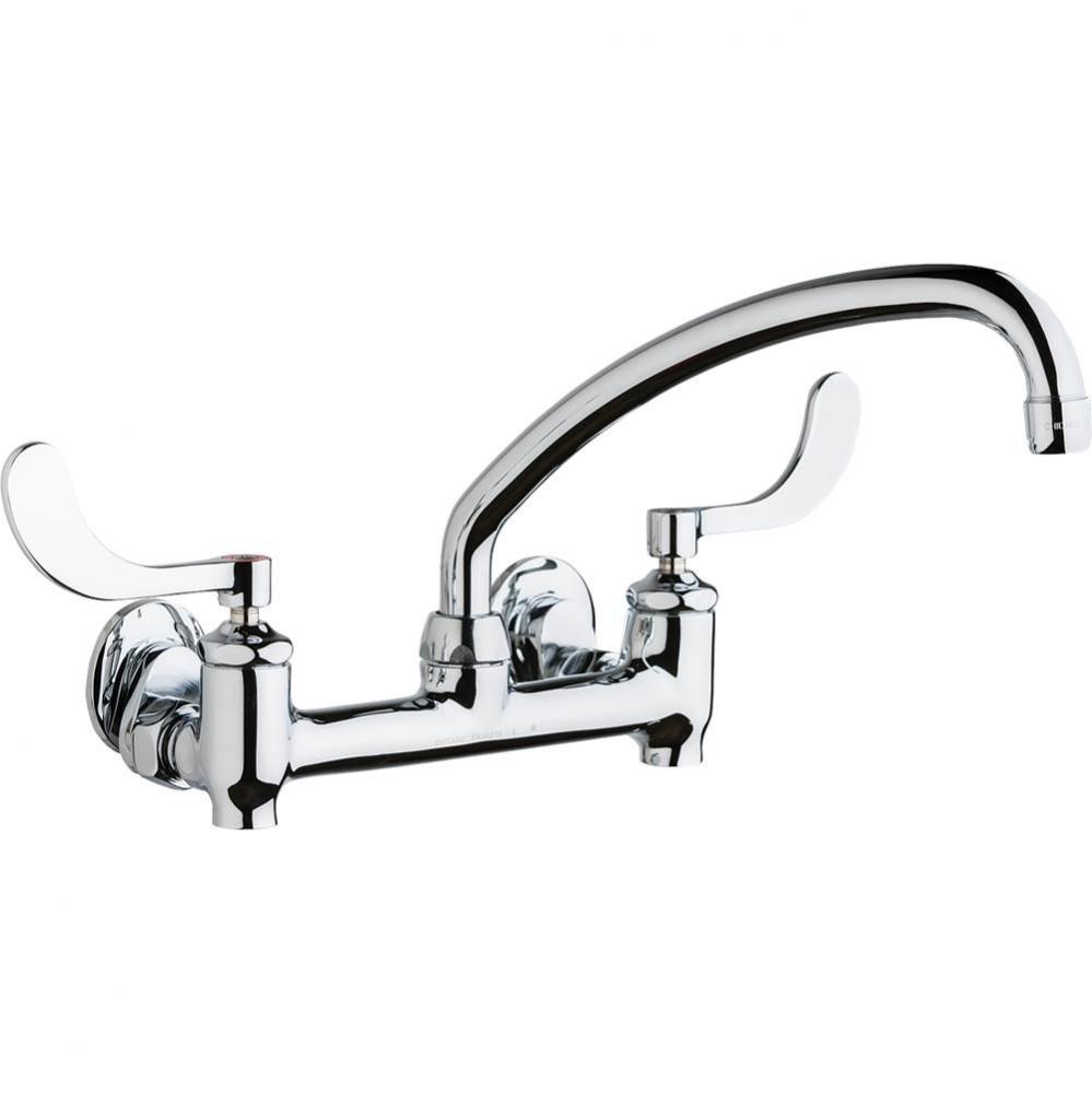 SINK FAUCET, 8&apos;&apos; WALL W/ STOPS