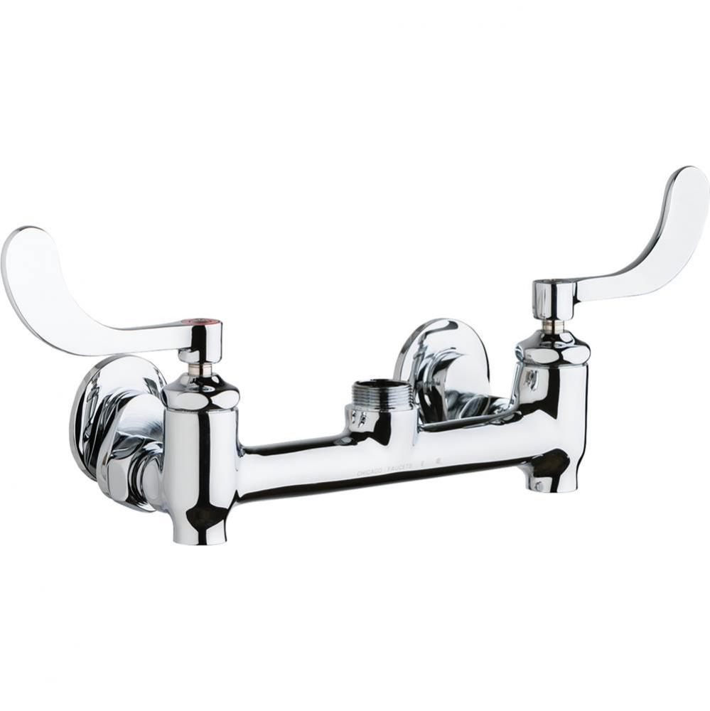 SINK FAUCET, 8&apos;&apos; WALL W/ STOPS