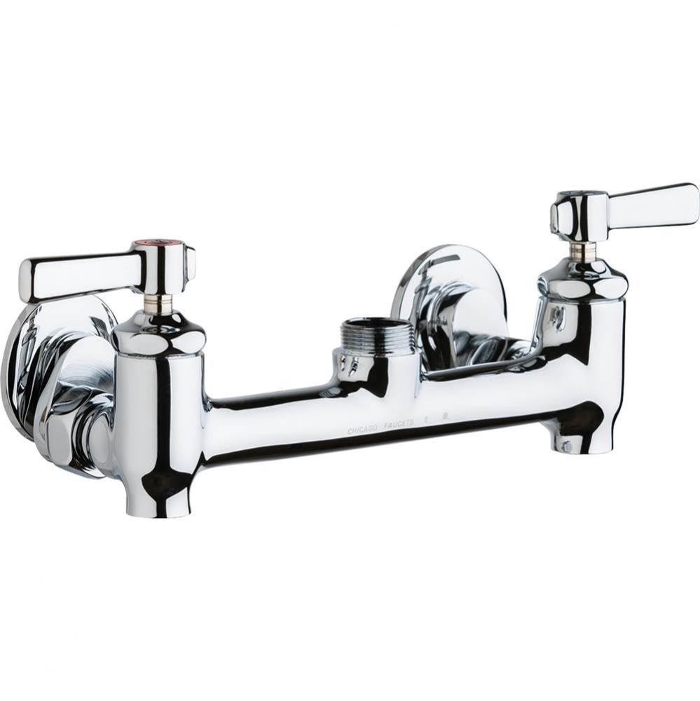 SINK FAUCET, 8&apos;&apos; WALL W/ STOPS