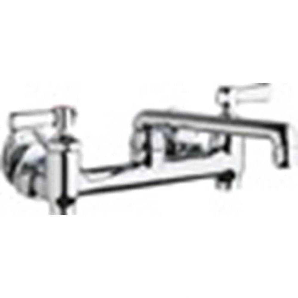 SINK FAUCET, 8&apos;&apos; WALL W/ STOPS