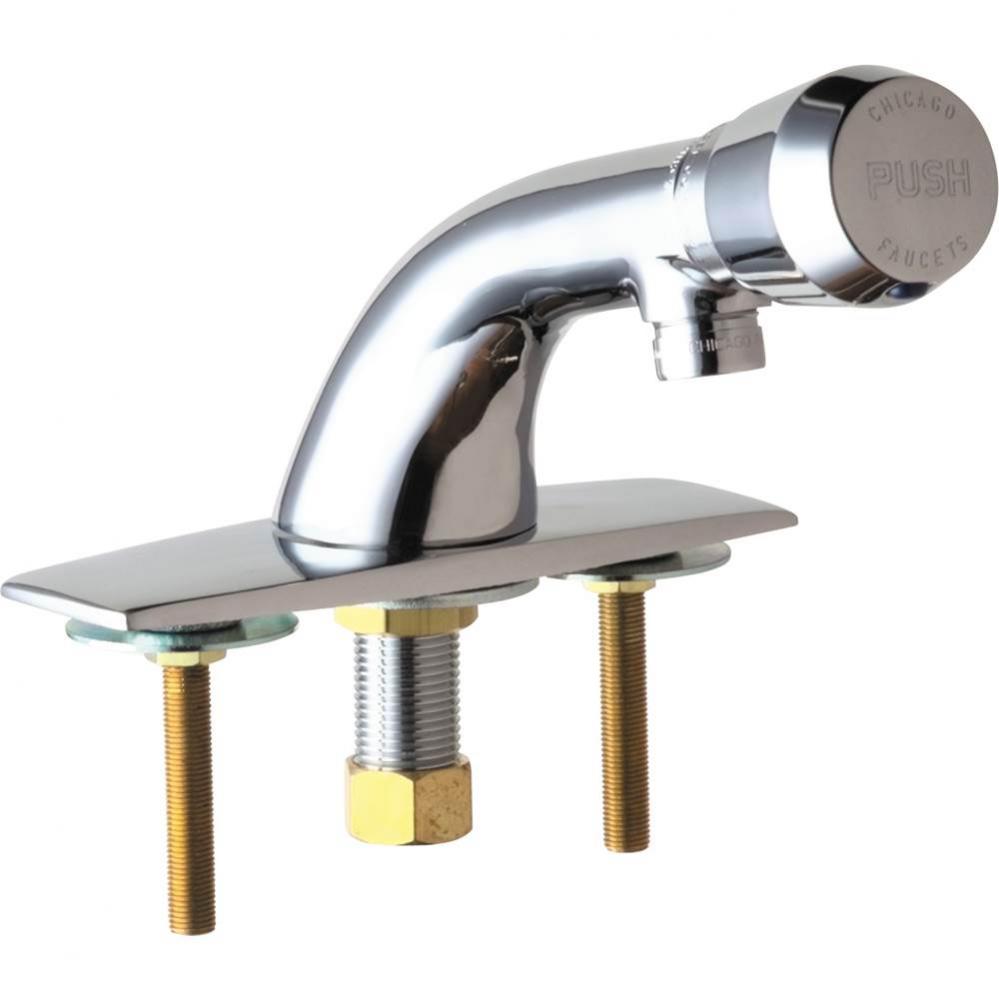 LAVATORY FAUCET METERING