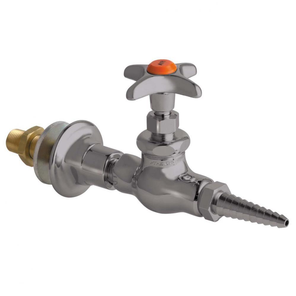 WALL FLANGE &amp; NEEDLE VALVE