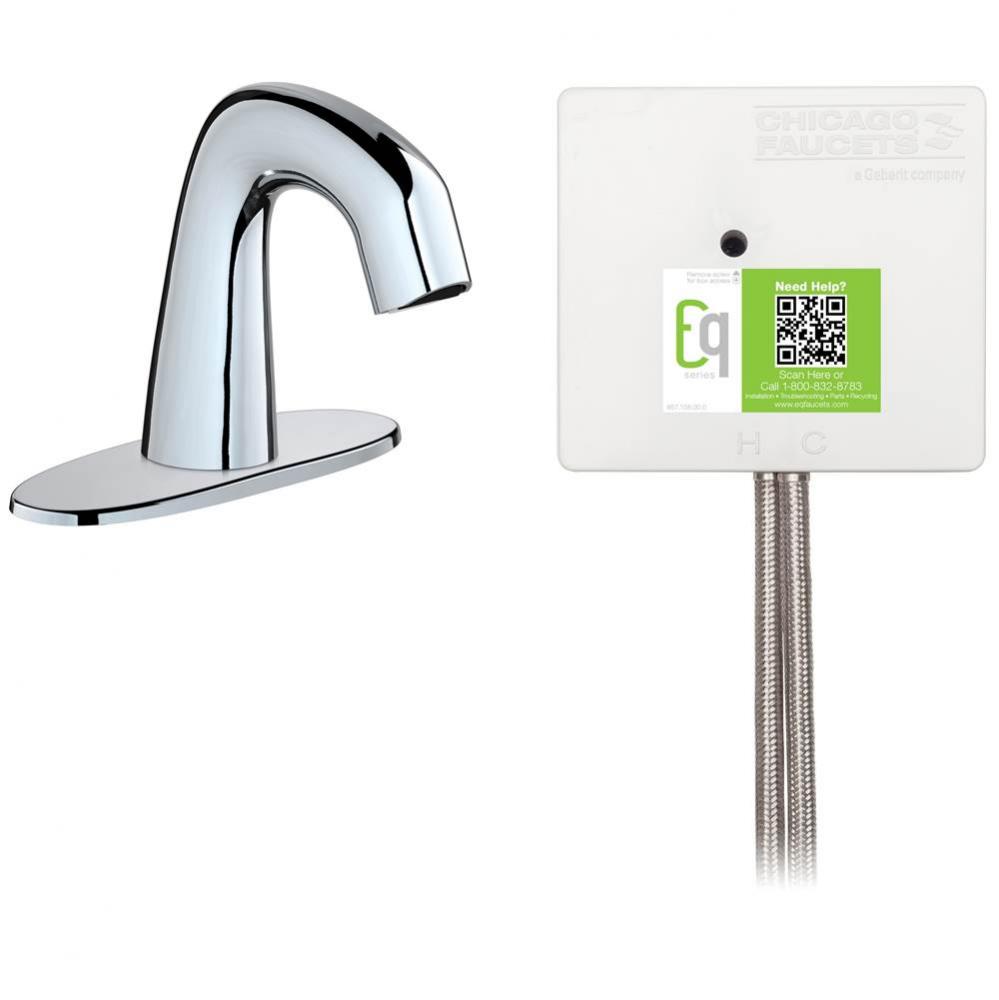 LAV FAUCET EQ IR RND 4P BATT DS INT 1070