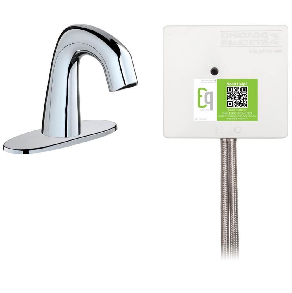 LAV FAUCET EQ IR RND 4P BATT DS INT 1070