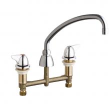 Chicago Faucets 201-A1000XKABCP - CONCEALED KITCHEN SINK FAUCET