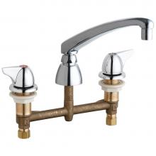 Chicago Faucets 201-AL8-1000ABCP - CONCEALED KITCHEN SINK FAUCET