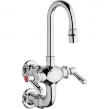 Chicago Faucets 225-261E3-3ABCP - KITCHEN SINK FAUCET