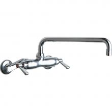 Chicago Faucets 445-L12E35ABCP - KITCHEN SINK FAUCET