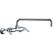 Chicago Faucets 445-L15E35ABCP - KITCHEN SINK FAUCET