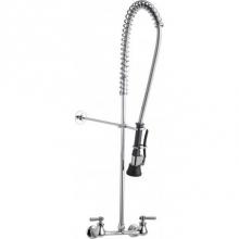 Chicago Faucets 510-GTFXKCAB - PRE-RINSE WALL MNT TRIPL FORCE-CHK CTRDG