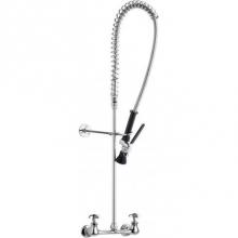 Chicago Faucets 510-GVB204WSXKCAB - WALL MNT/PRE-RINSE LOW FLOW - CHK CTRDG