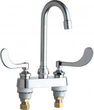 Chicago Faucets 895-317E38VPABCP - DECK MOUNTED SINK FAUCET