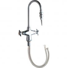 Chicago Faucets 929-E22E7CP - LABORATORY SINK FAUCET