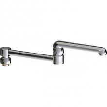 Chicago Faucets DJ13LEOJKAB - DOUBLE JNTD SWG SPOUT