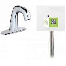 Chicago Faucets EQ-A12B-23ABCP - LAV FAUCET EQ IR RND 4P SSPS DS INT 1070