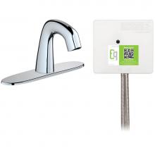 Chicago Faucets EQ-A13A-12ABCP - LAV FAUCET EQ IR RND 8P BATT DS INT MECH