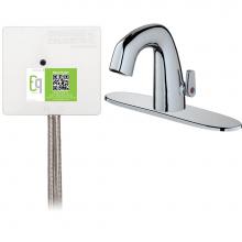 Chicago Faucets EQ-A23A-45ABCP - LAV FAUCET EQ IR RND 8P ACLP DS EXT 1070