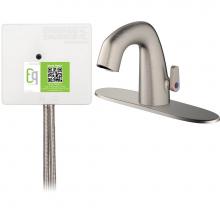 Chicago Faucets EQ-A23C-25ABBN - LAV FAUCET EQ IR RND 8P SSPS DS EXT 1070