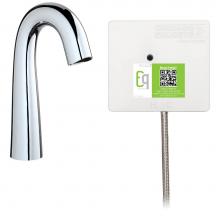 Chicago Faucets EQ-C11A-11ABCP - LAV FAUCET EQ IR GN SH BATT SS NMIX