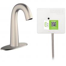 Chicago Faucets EQ-C12A-11ABBN - LAV FAUCET EQ IR GN 4P BATT SS NMIX