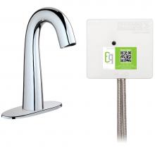 Chicago Faucets EQ-C12A-12ABCP - LAV FAUCET EQ IR GN 4P BATT DS INT MECH