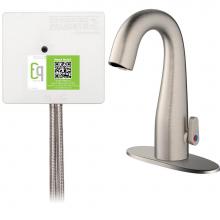 Chicago Faucets EQ-C22A-45ABBN - LAV FAUCET EQ IR GN 4P ACLP DS EXT 1070