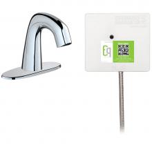 Chicago Faucets EQ-D12A-31ABCP-MP - LAV FAUCET EQ IR RND 4P ACPI SS NMIX