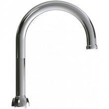 Chicago Faucets GN2H8FCJKABCP - GN SPOUT PLAIN END