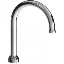 Chicago Faucets GN2H8JKABCP - GN SPOUT PLAIN END