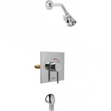 Chicago Faucets SH-TP6-06-000 - AUTOMATIC DRAIN T/P SQ TRIM SHOWER VALVE
