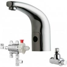 Chicago Faucets 116.814.AB.1 - HyTronic PCA-INT. MIX-DC-TRAD-131FMRCF