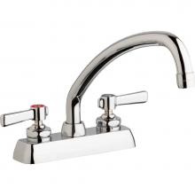 Chicago Faucets W4D-L9E35-369AB - WORKBOARD FAUCET, 4''