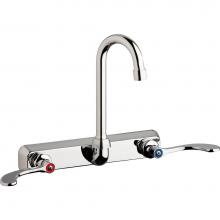 Chicago Faucets W8W-GN1AE35-317AB - WORKBOARD FAUCET, 8'' WALL