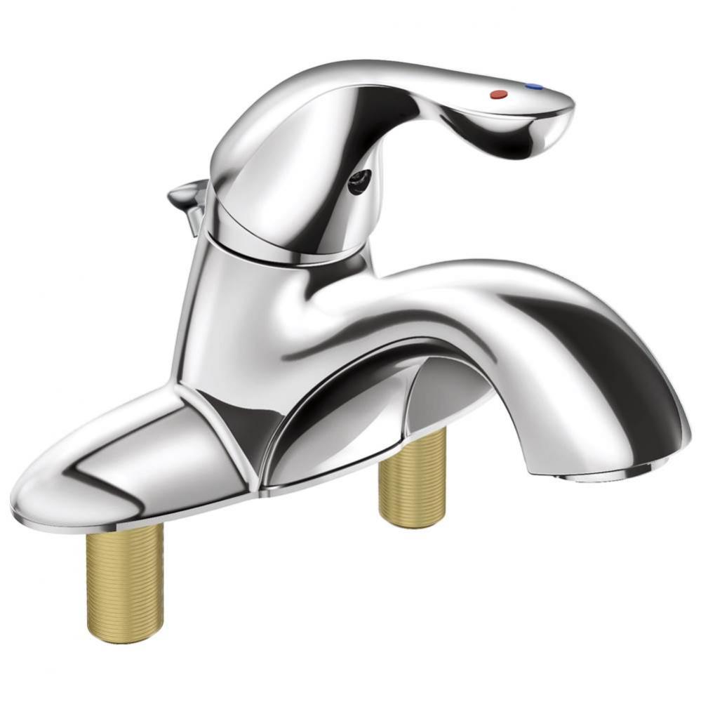 Classic Single Handle Centerset Bathroom Faucet with City Shanks