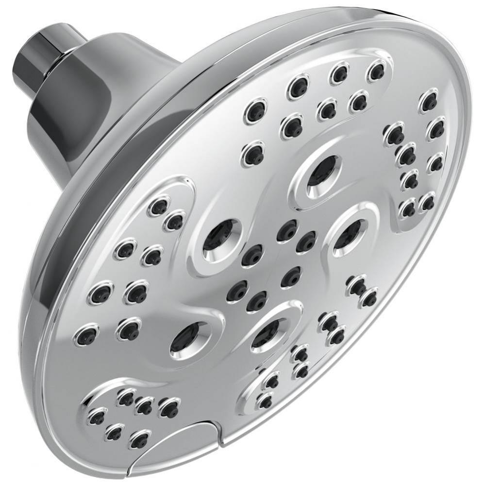 Universal Showering Components H2OKinetic&#xae; 5-Setting Transitional Raincan Shower Head