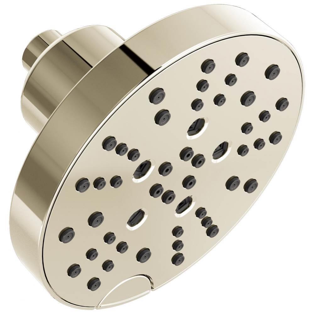 Universal Showering Components H2Okinetic&#xae; 5-Setting Contempoary Round Raincan Shower Head