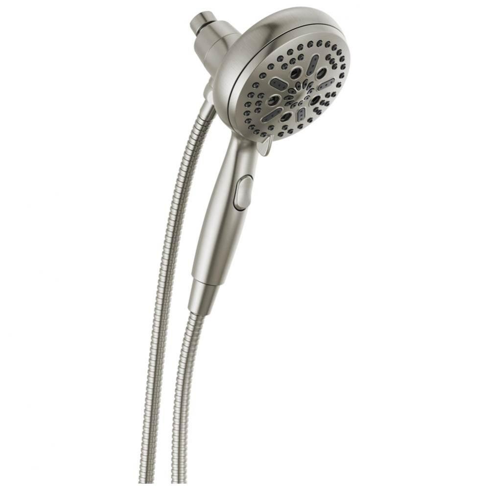 Universal Showering Components 7-Setting SureDock Magnetic Hand Shower