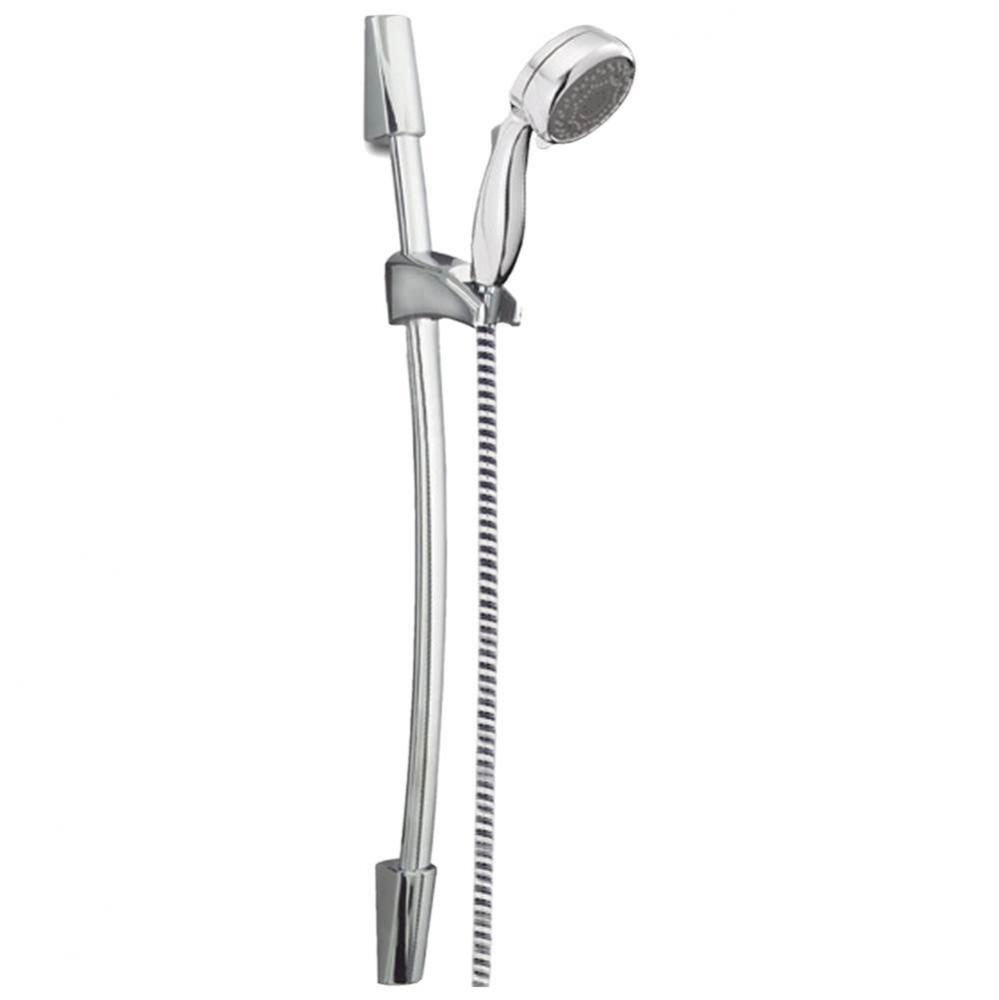 Universal Showering Components 7-Setting Wall Bar Hand Shower