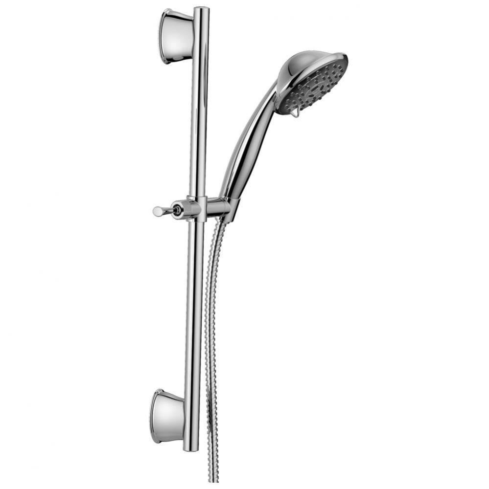 Universal Showering Components 3-Setting Wall Bar Hand Shower