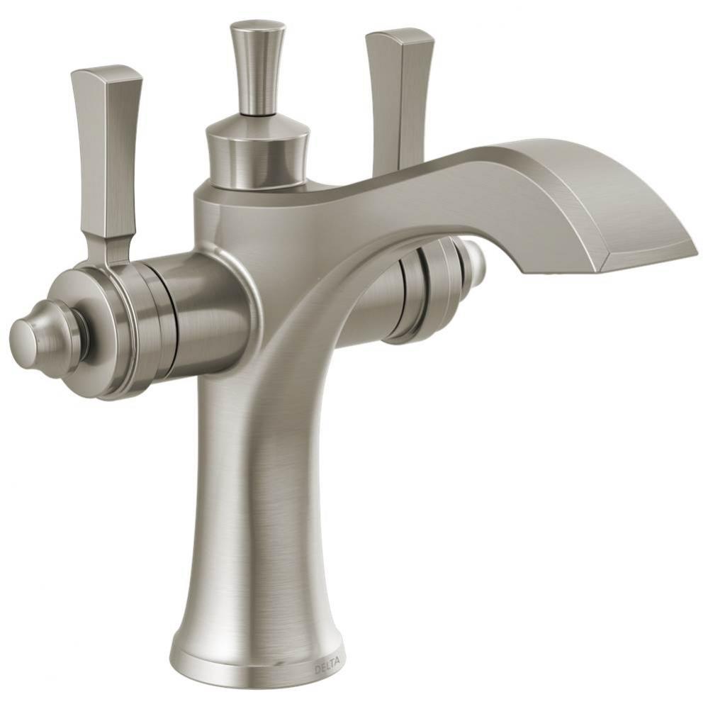 Dorval™ Two Handle Single Hole Monoblock Bathroom Faucet