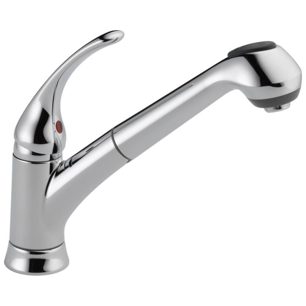 Foundations&#xae; Single Handle Pull-Out Kitchen Faucet