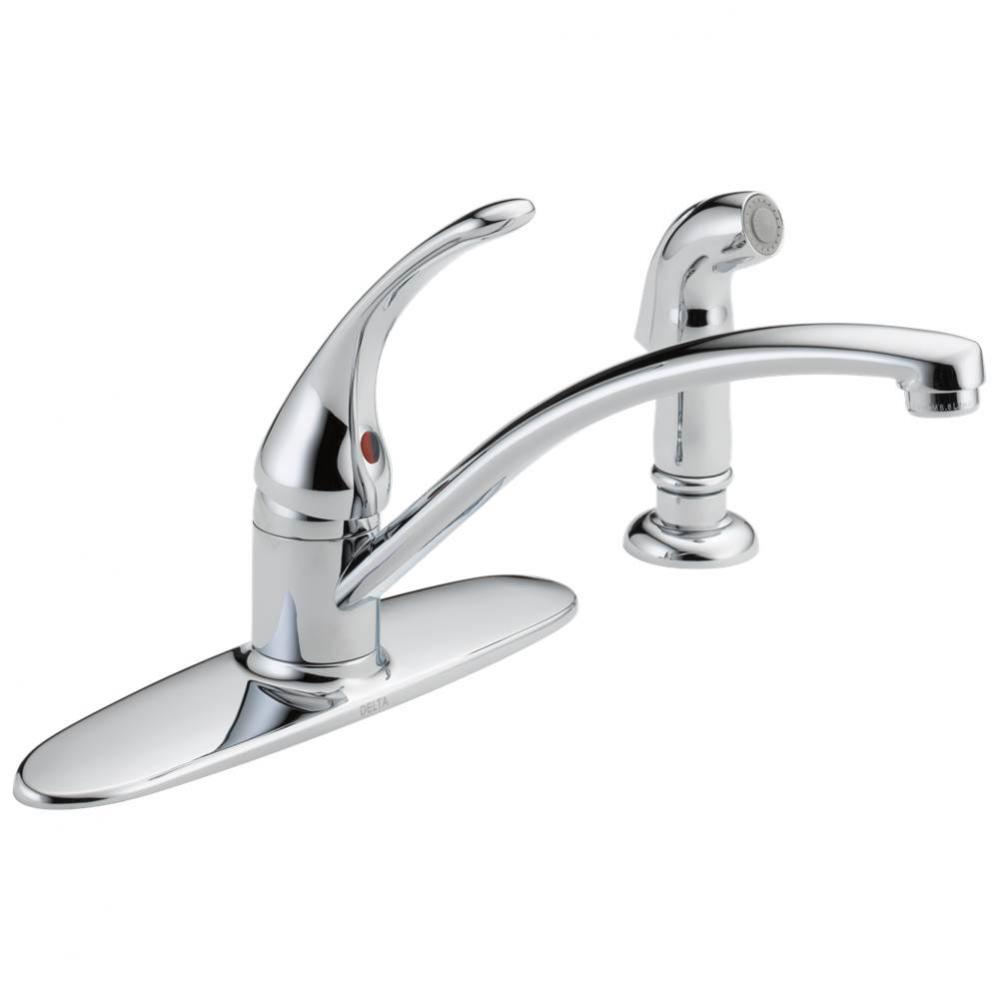 Foundations&#xae; Single Handle Kitchen Faucet with Spray