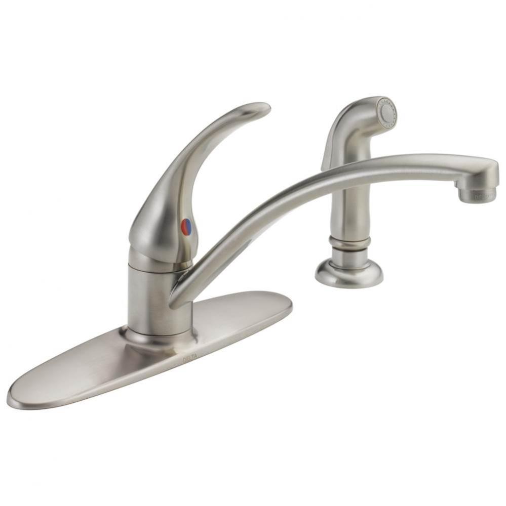 Foundations&#xae; Single Handle Kitchen Faucet with Spray