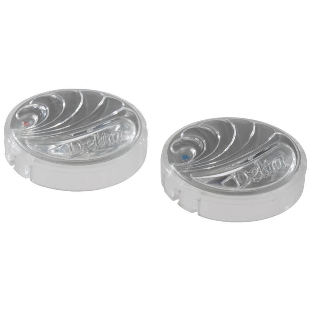 Other Button Set - Hot / Cold - Clear