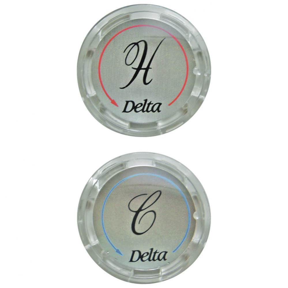 Other Button Set - Hot / Cold - Clear